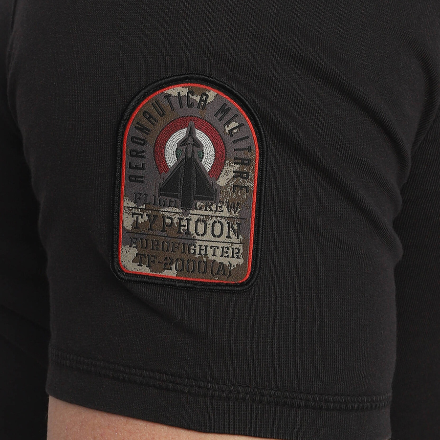 Koszulka Polo Aeronautica Militare PO1612J399 Czarna