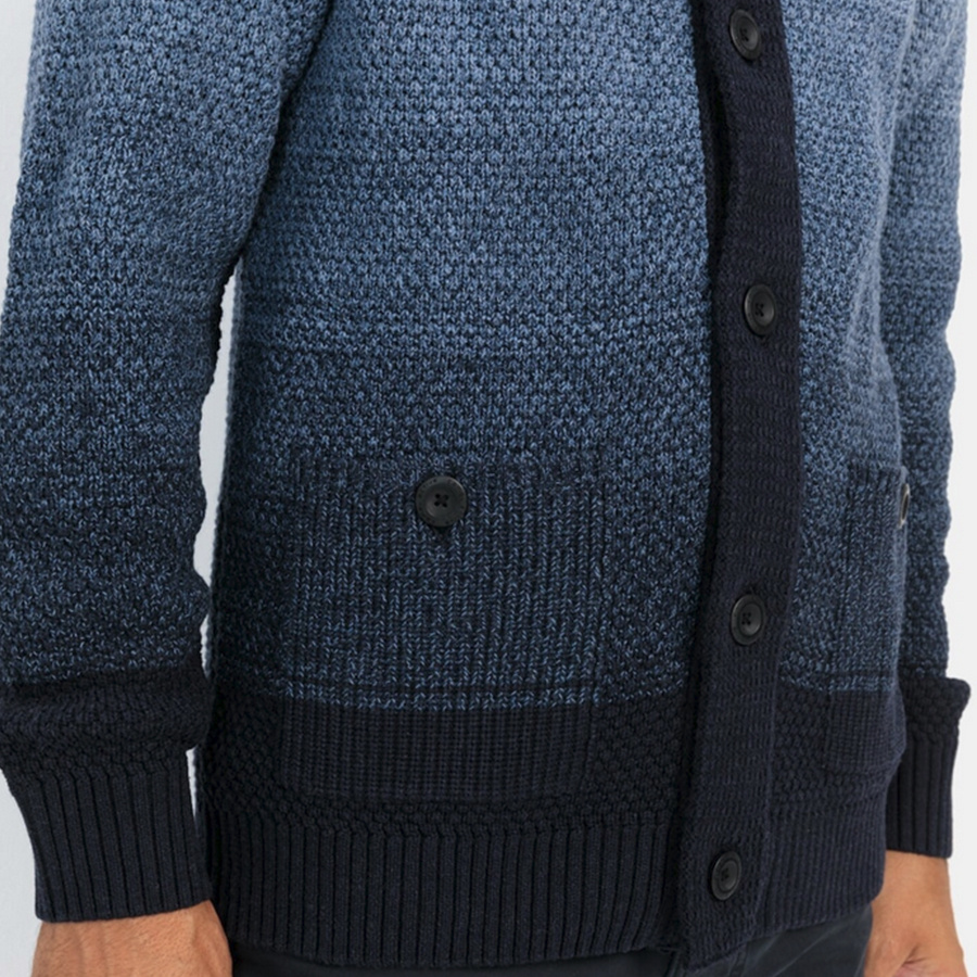 Sweter Kardigan CAMEL ACTIVE C09501 4K05 Niebieski