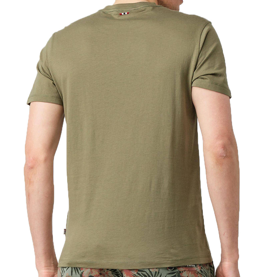 T-shirt Męski NAPAPIJRI Seitem N0YIJ4 Khaki