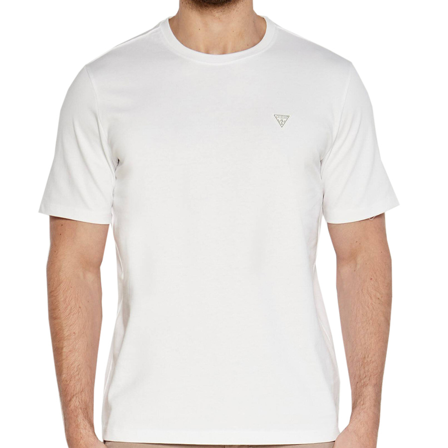 T-shirt Męski GUESS Logo M4YI0A KCCM1 Biały
