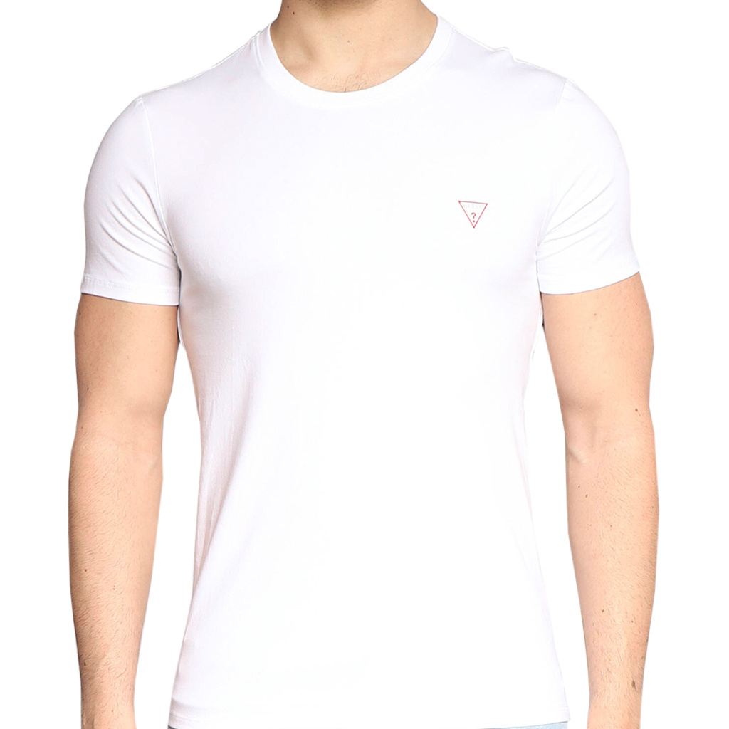 T-shirt GUESS M2YI24 J1311 Biały Slim Fit