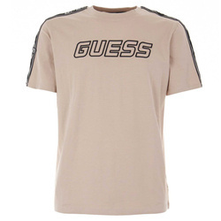 T-Shirt Męski GUESS Logo Z3RI05.J1314 Beżowy