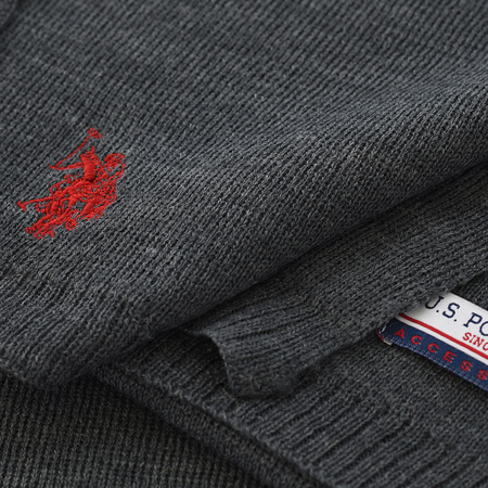 Szal U.S. POLO ASSN. 191 66948 51613 Szary