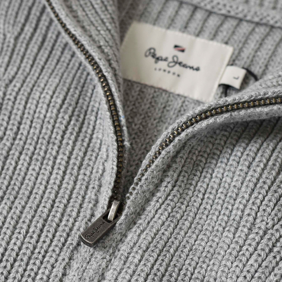 Sweter Męski PEPE JEANS King PM702348 Szary