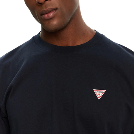 T-shirt GUESS Logo M4YI46 K8FQ4 Granatowy Oversize