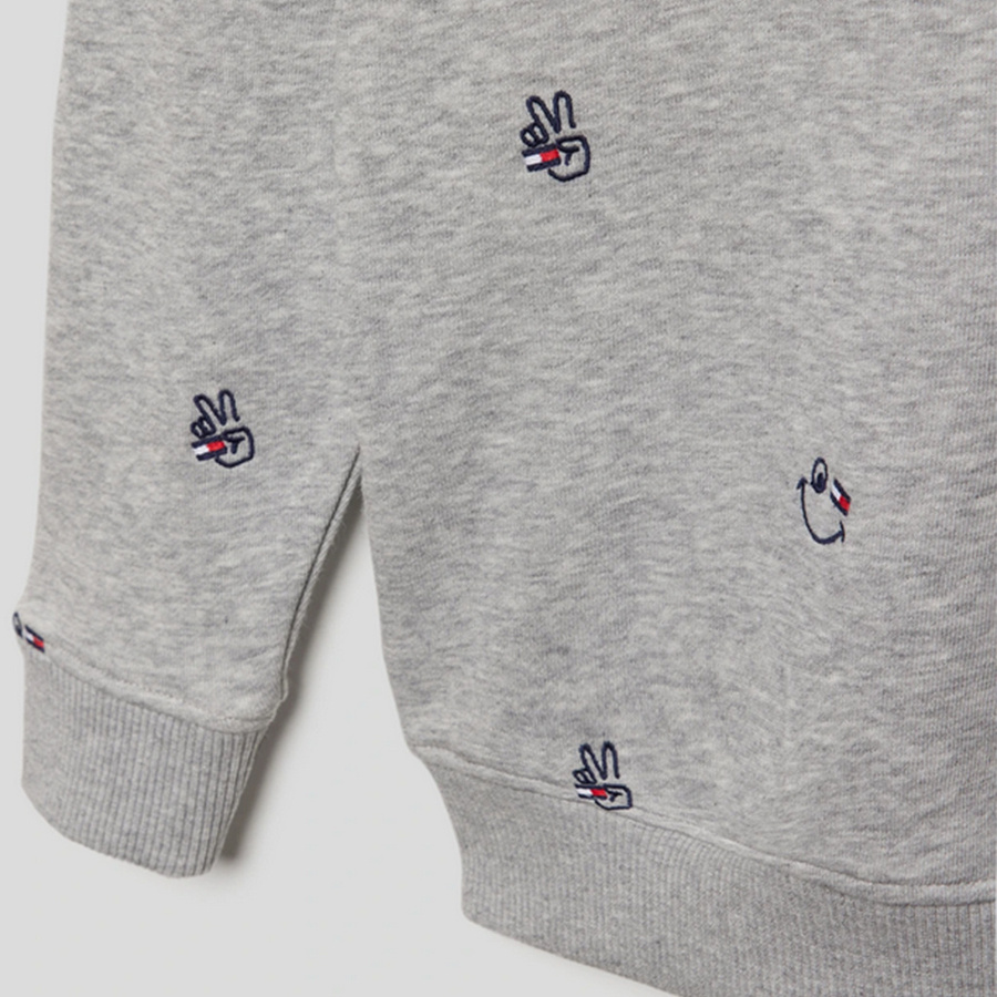 Bluza Dziecięca TOMMY HILFIGER KS0KS00228 Szara