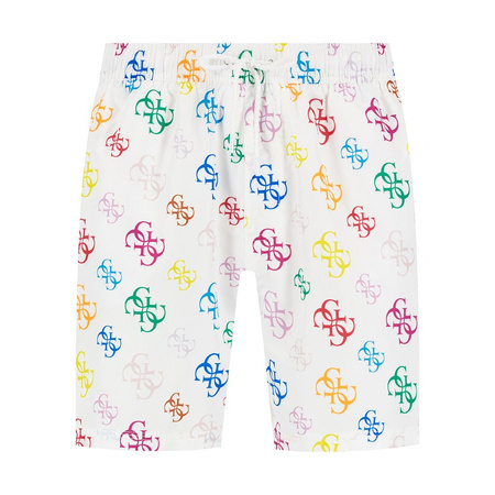 Szorty kapielowe GUESS F02T24 TEL60 Bialy