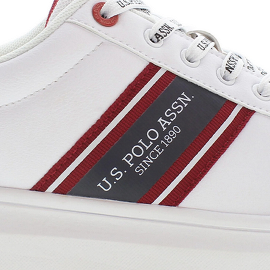Buty Męskie U.S. POLO ASSN. Cody0 CODY002 Białe