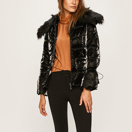 Kurtka Damska Puchowa GUESS W94L0J WC580 Czarna