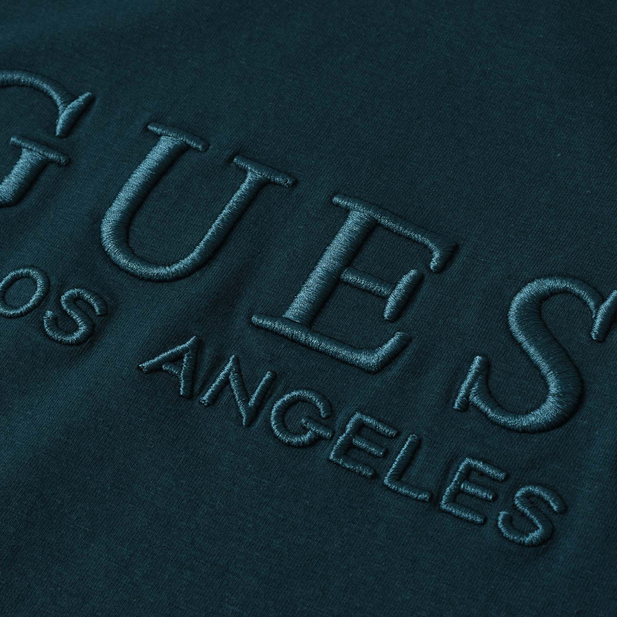 T-Shirt Damski GUESS Logo M1RI28 J1311 Zielony