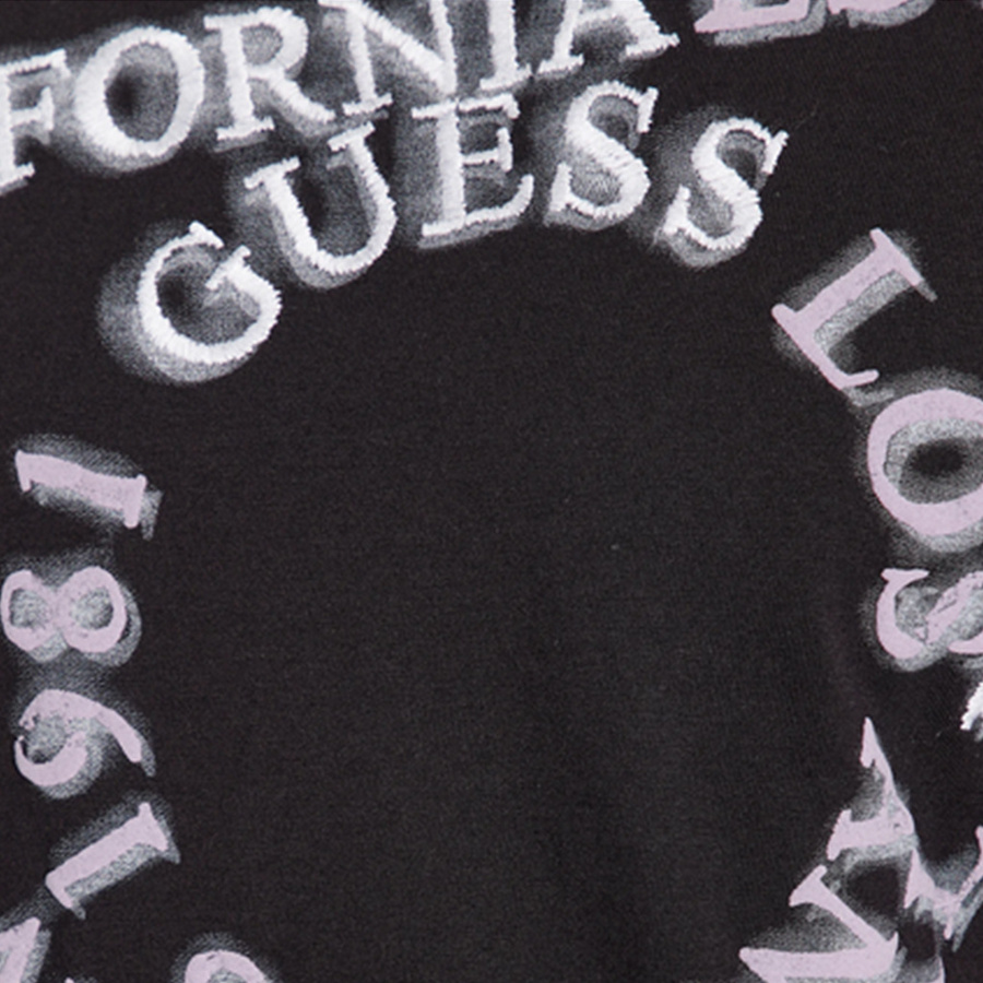 T-Shirt Męski GUESS Logo M3BI13 I3Z14 Czarny