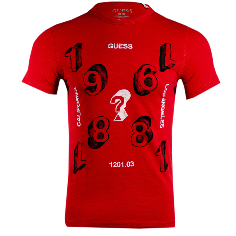 T-Shirt Męski GUESS M2BI16 K6XN4