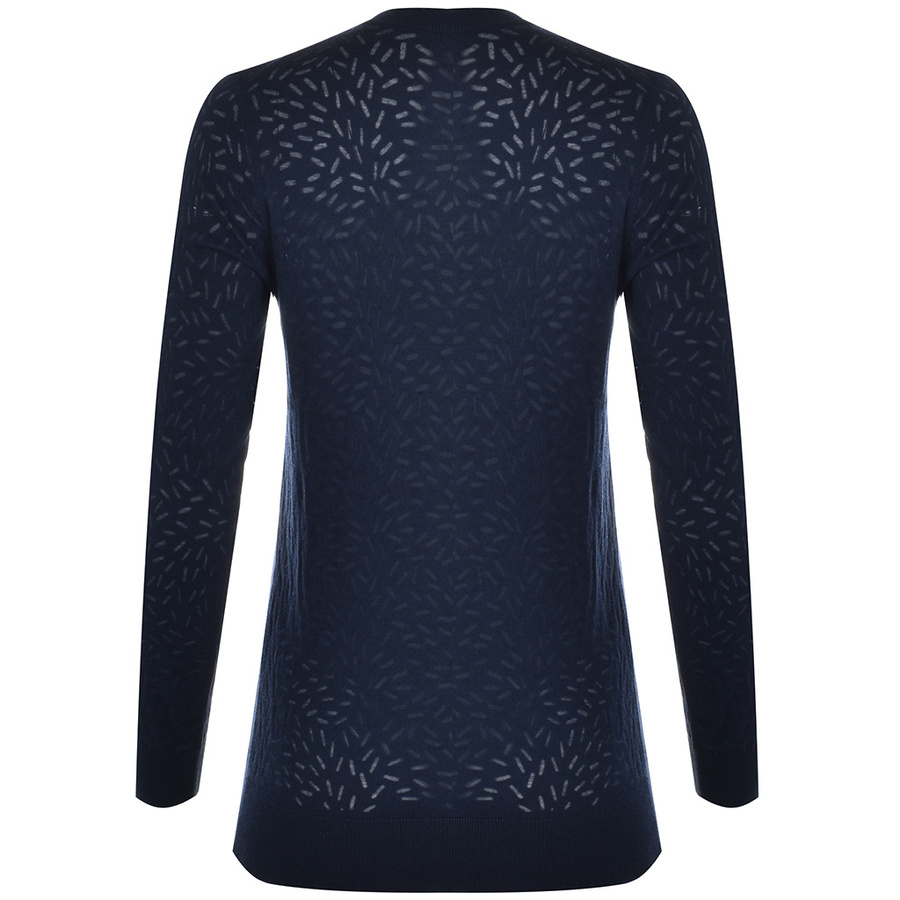 Sweter damski LACOSTE AF9133 Granatowy