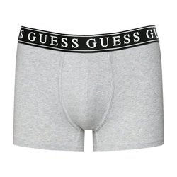 Bokserki Męskie GUESS Logo T3YG04 JR00A Szare