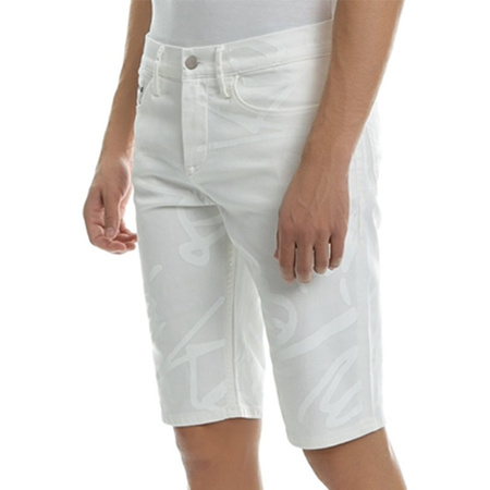 Szorty CALVIN KLEIN White Graffiti J30J304758
