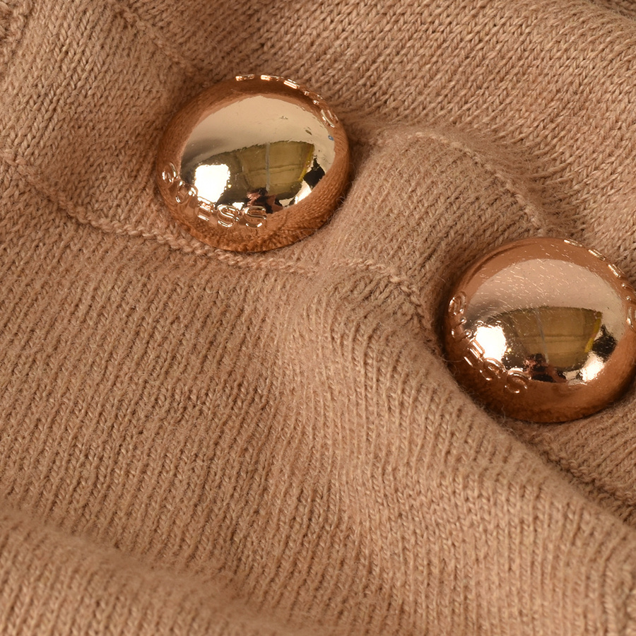 Sweter Damski GUESS Octavia Q1PR05 Z2YF0 Brązowy