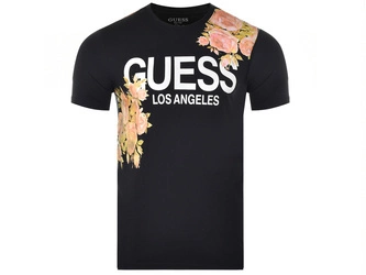 T-Shirt Meski GUESS Floral Logo M2BI75 K9RM3