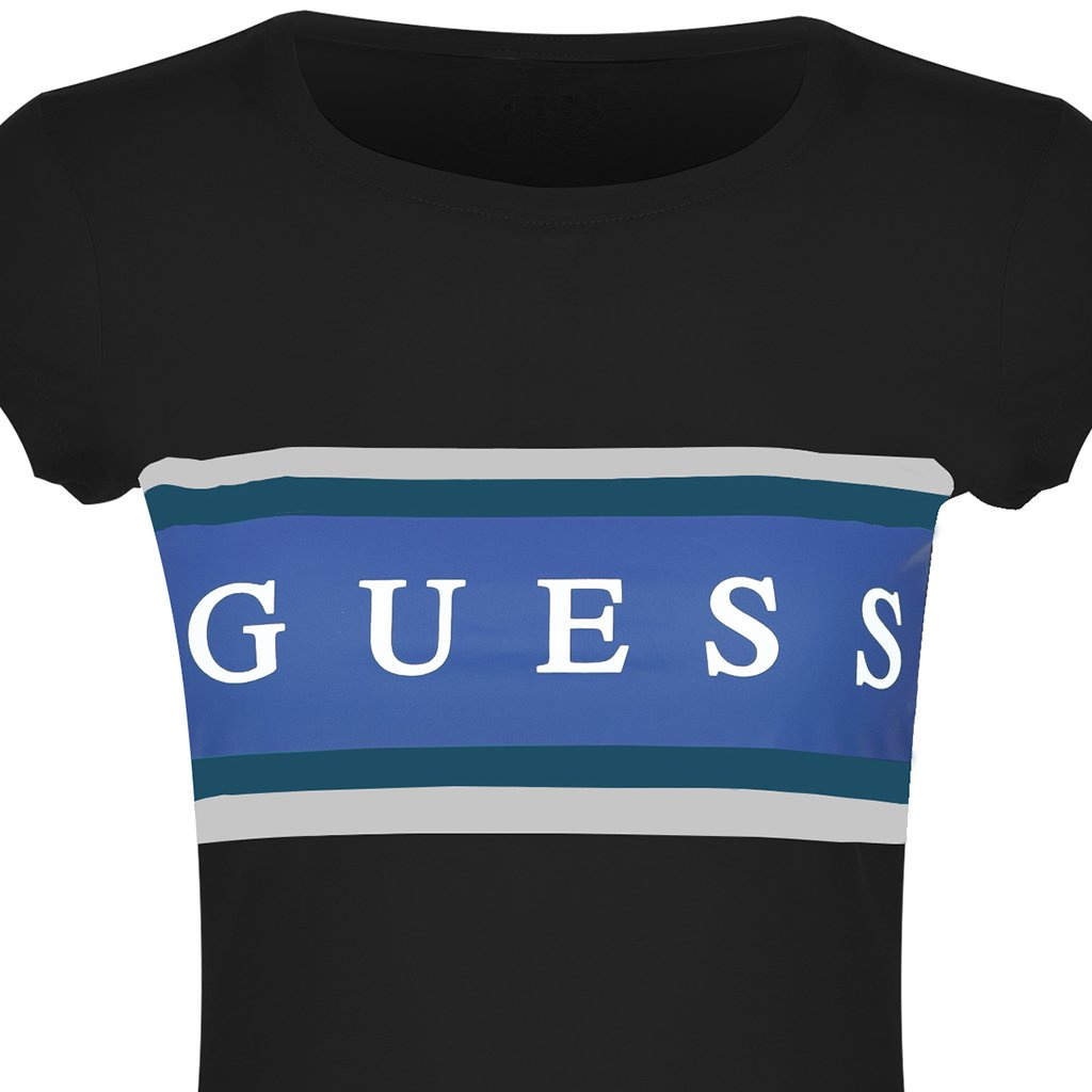 T-shirt Damski GUESS M0GI76 I3Z00 Czarny