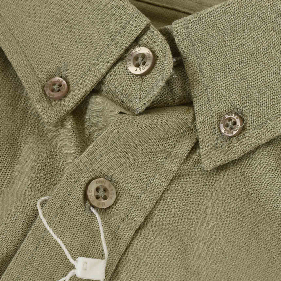 Koszula Męska U.S. POLO ASSN. US16038 Zielony