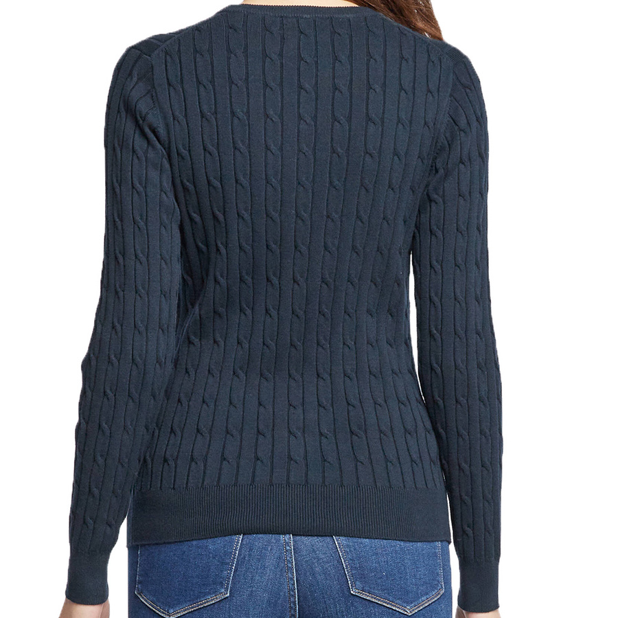 Sweter Damski GANT Crew 480021 Granatowy