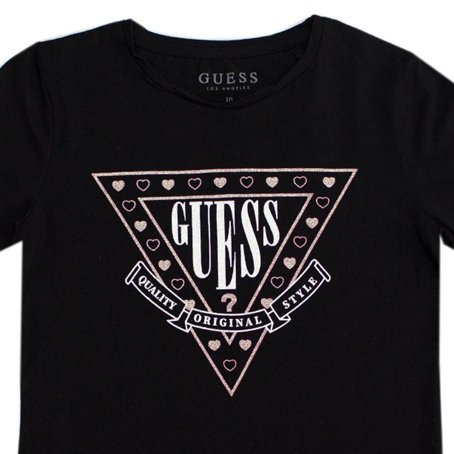 Bluzka Dziecięca GUESS J1YI01 K6YW1 Czarna -30%