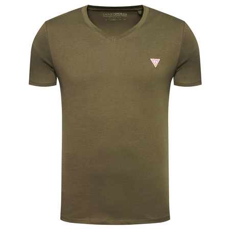 T-Shirt Meski GUESS M1RI37 I3Z11 Khaki Slim Fit
