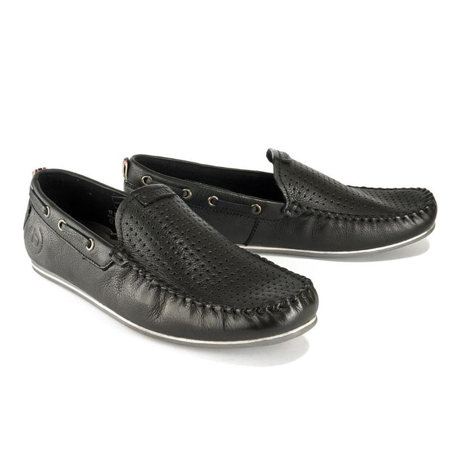 Mokasyny Męskie BUGATTI 321 70463 1000 Czarne