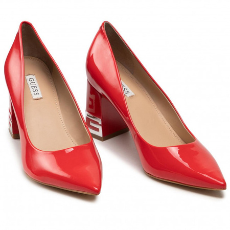 Półbuty damskie Guess FC5ZD2 PAF08 Czerwone