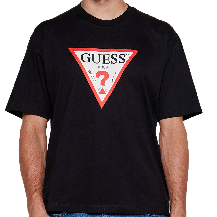 T-shirt Męski GUESS M4YI45 K8FQ4 Oversize