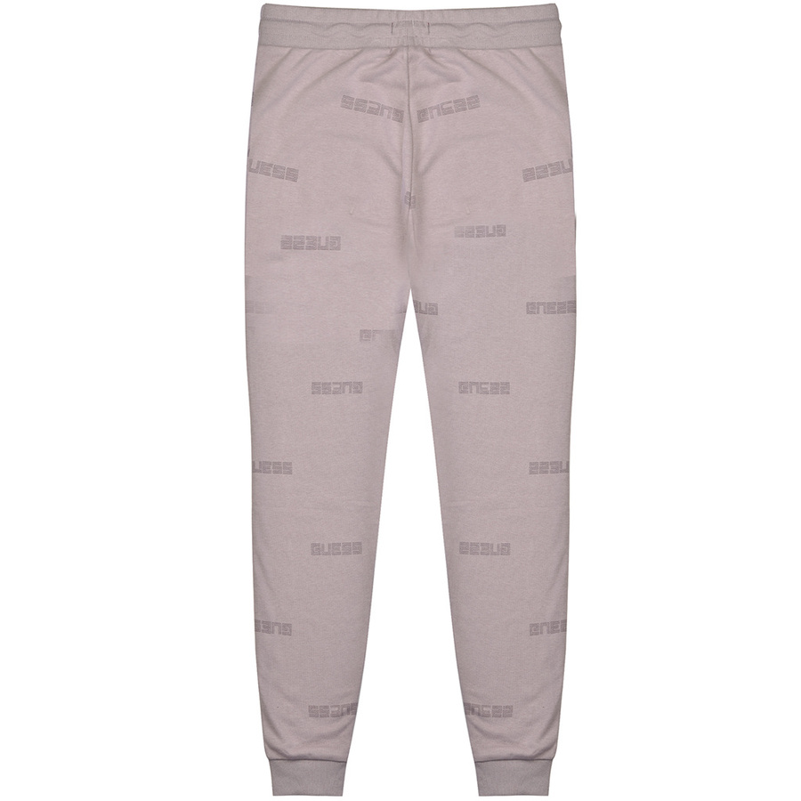 Spodnie Dresowe GUESS Logo Q1BQ24 KAMHV Fioletowe