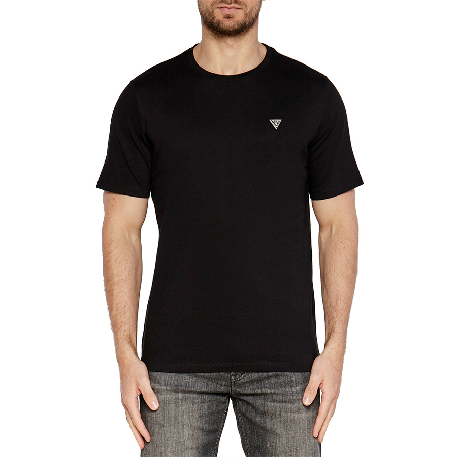 T-shirt Męski GUESS Logo M4YI0A KCCM1 Czarny
