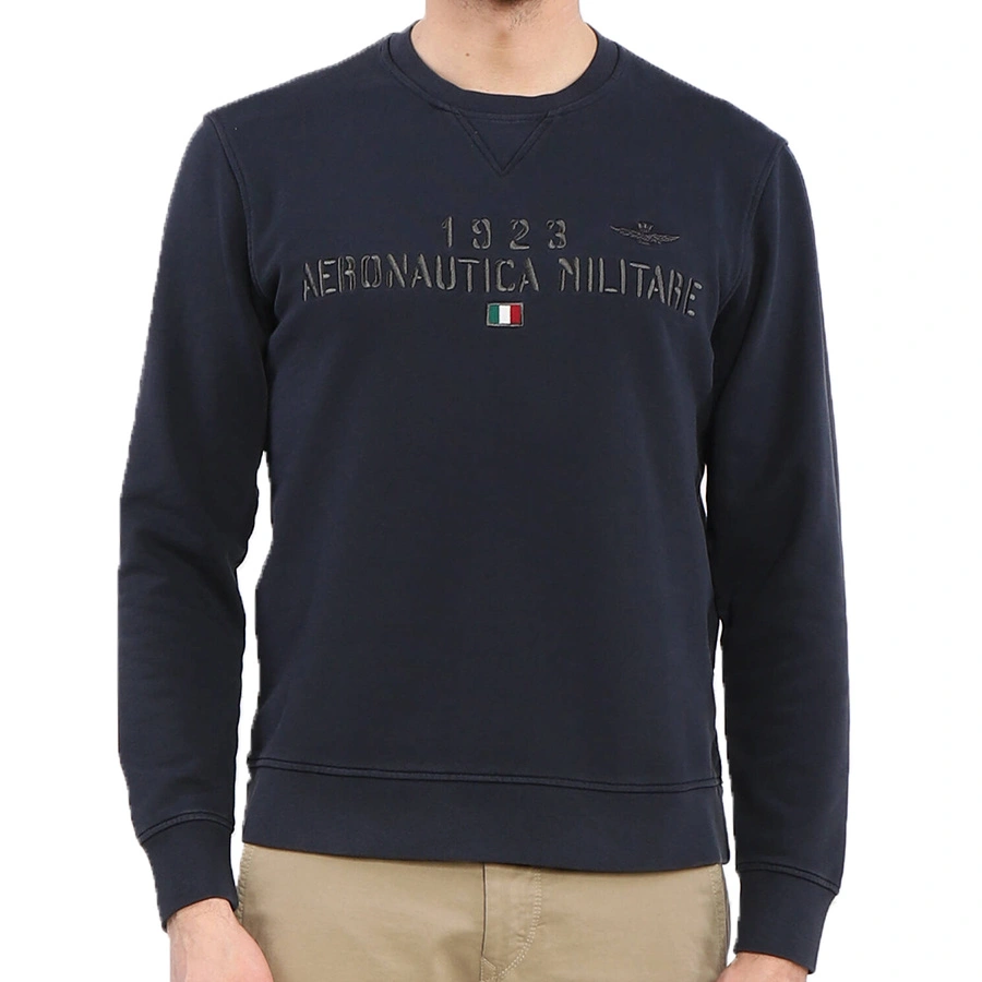 Bluza AERONAUTICA MILITARE FE1746F489 Granatowa