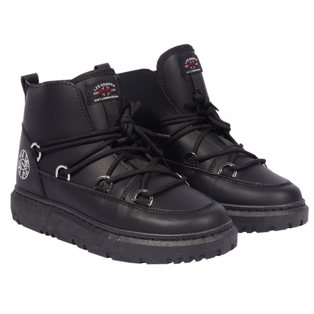 Botki Damskie LEE COOPER LCJ-1596L BLACK Czarne