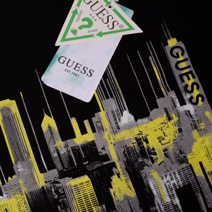 T-Shirt Męski GUESS T2RI12 KAK91