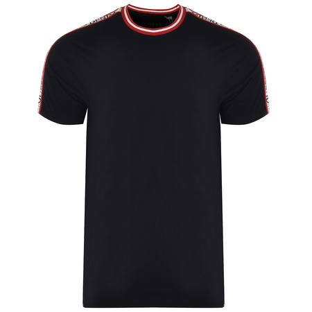 T-Shirt Męski GUESS M2RI16 K8FQ1 Czarny Regular