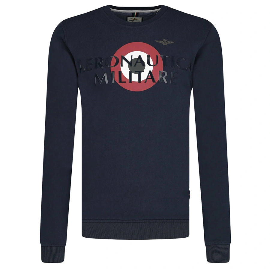 Bluza AERONAUTICA MILITARE FE1540F417 Granatowa