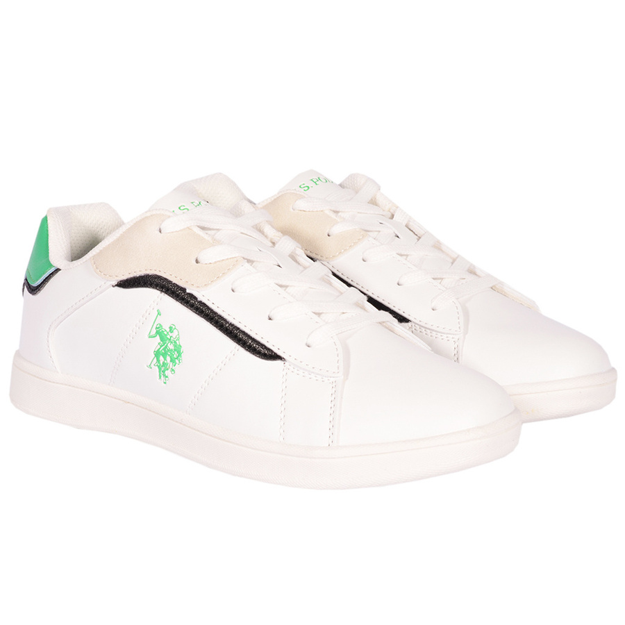Buty Damskie U.S. POLO ASSN. Ecrok ECROK006 Białe