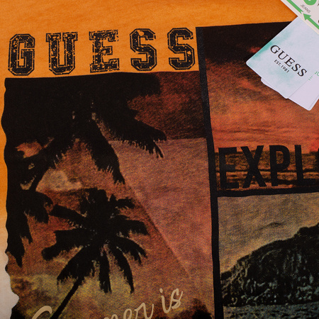 T-Shirt Męski GUESS X3YI04 KAK90
