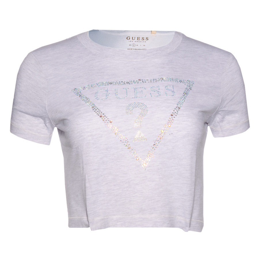 Top T-shirt Damski GUESS K73I56 K8HM0 Szary