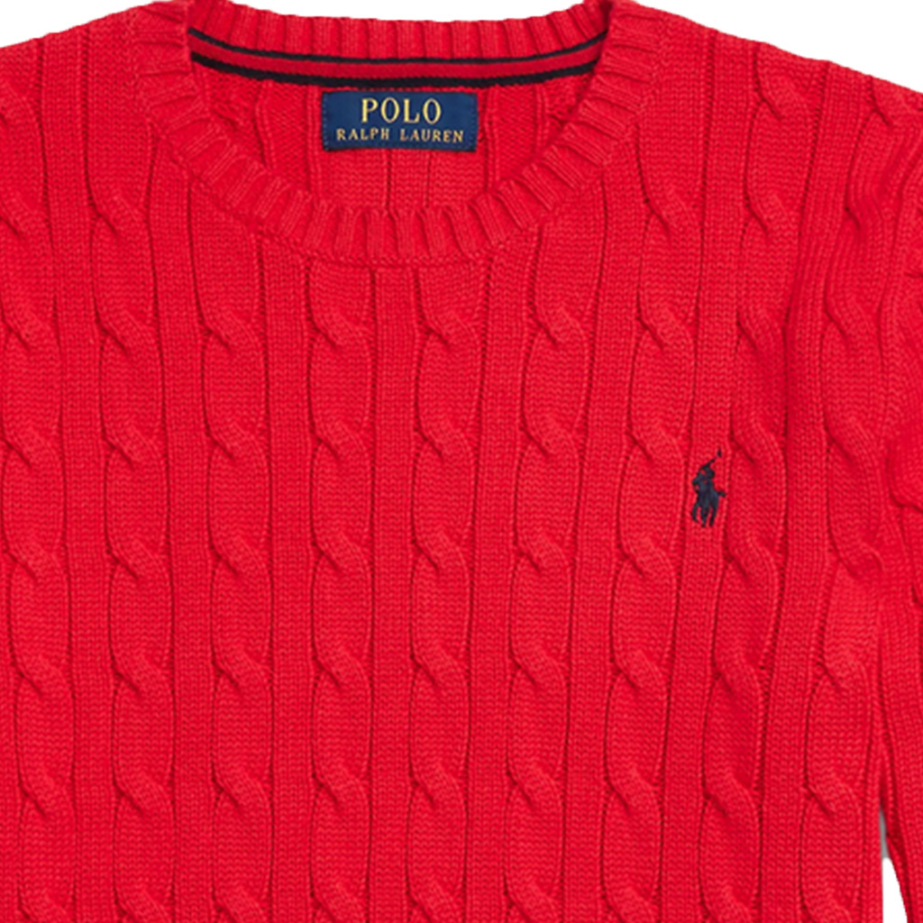 Sweter POLO RALPH LAUREN 323702674043 Czerwony