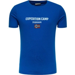Napapijri T-Shirt meski N0YIIX Niebieski