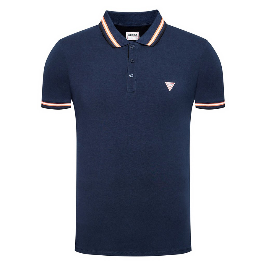 Koszulka Polo Męska Guess M1RP66 J1311 Granatowy