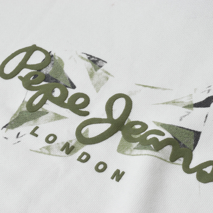 Bluza Męska PEPE JEANS Bernie PB503504 Biała