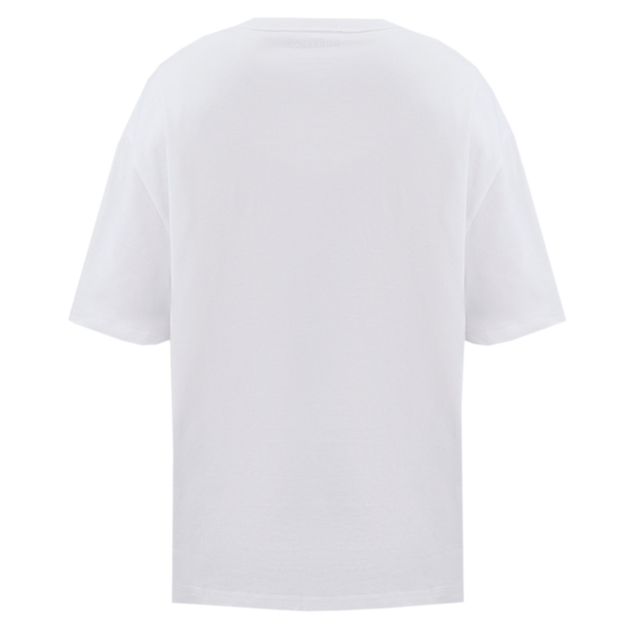 T-shirt Męski Logo GUESS M5RI35 K8FQ4 Biały