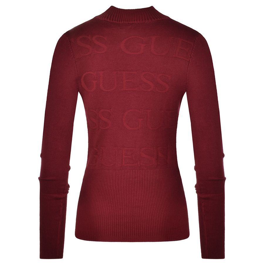 Sweter Damski GUESS Mylan K1GIB3 K8HM0 Bordowy