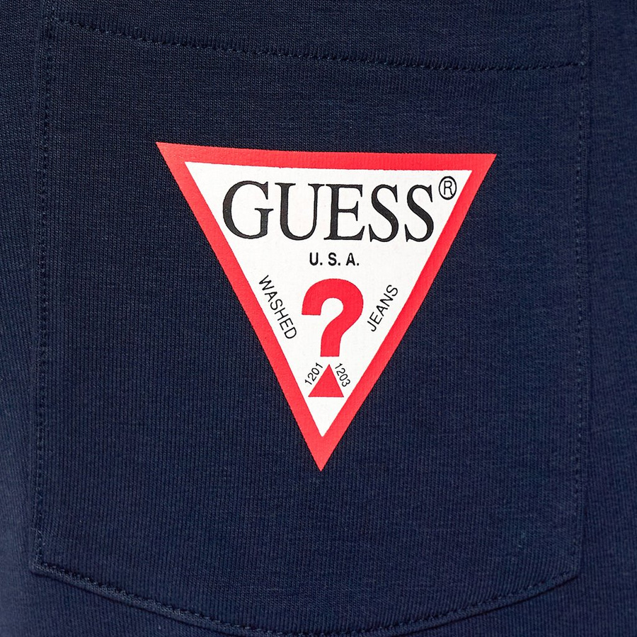 Spodnie dresowe Guess M1RB37 K6ZS1 Granatowy