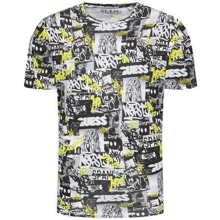 T-Shirt GUESS M2BI68 K9RM4 Szary Regular Fit