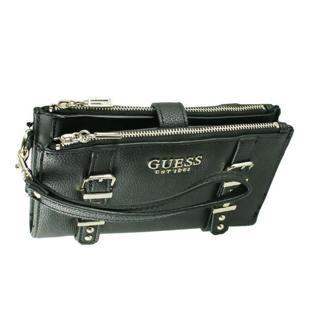 PORTFEL DAMSKI GUESS EILEEN SLG VG716957 BLACK
