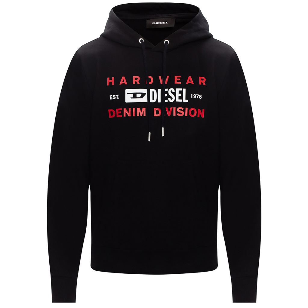 Bluza Męska DIESEL Girk A00325 0HAYT Czarna 