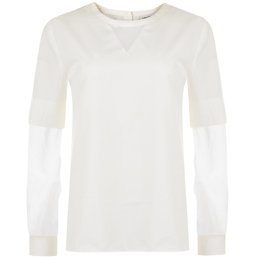 Koszula Damska LACOSTE GA351A05F Biala